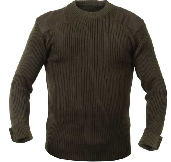 Rothco Mens G.I. Style Acrylic Commando Sweater - Olive Drab - Size 3XL