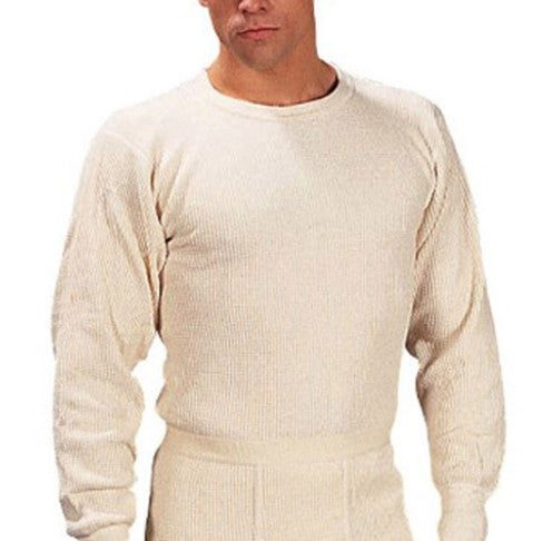 Rothco Mens Heavyweight Thermal Knit Underwear Top - Size 2XL