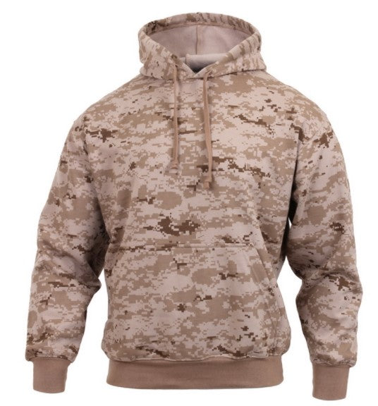 Rothco Mens Camo Pullover Hoodie - 3XL