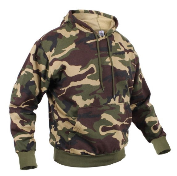 Rothco Mens Camo Pullover Hoodie - 2XL