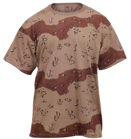 Rothco Mens Camo Short Sleeve T-Shirt - 3XL