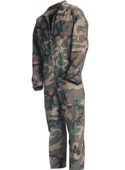Rothco Mens Flight Suit - Woodland Camo - Size 2XL