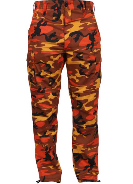 Rothco Mens Color Camo Tactical BDU Pants - 2XL