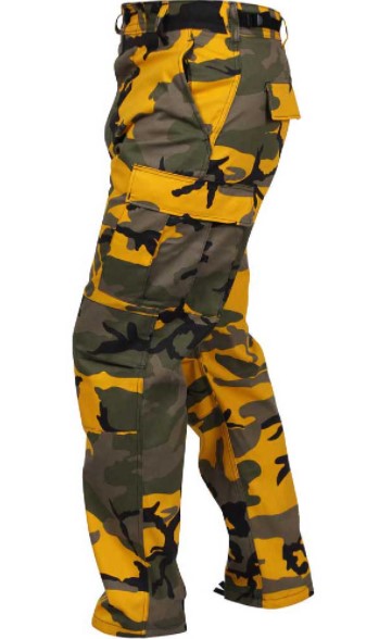 Rothco Mens Color Camo Tactical BDU Pants - 2XL