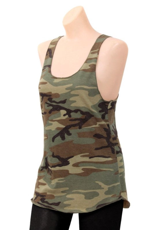 Rothco Womens Camo Racerback Tank Top - Size 2XL