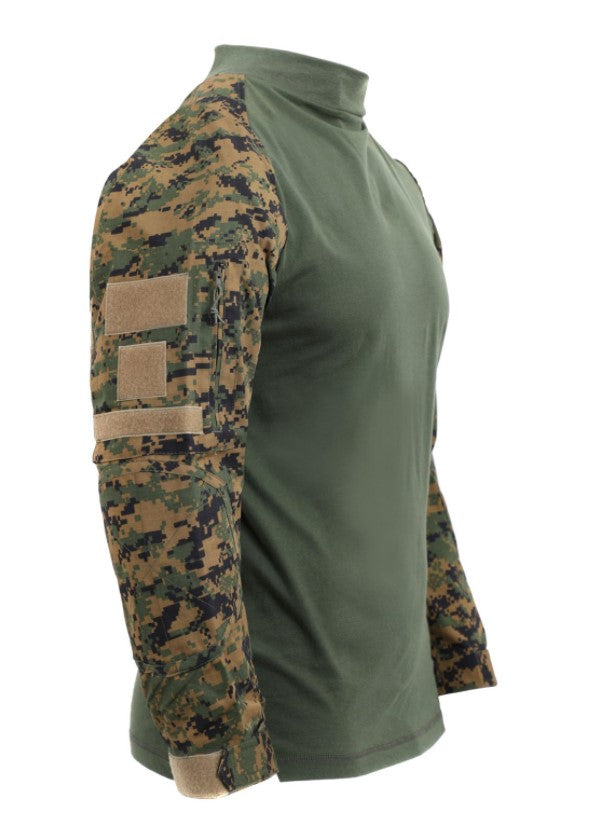 Rothco Mens Tactical Airsoft Combat Shirt - Size 2XL