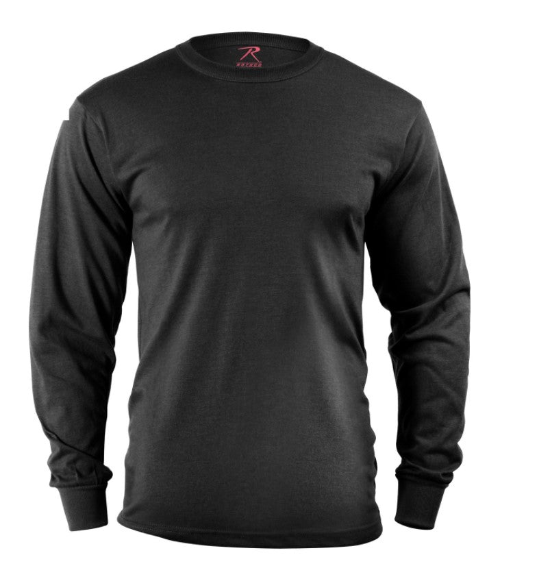 Rothco Mens Solid Long Sleeve T-Shirt - Size 2XL
