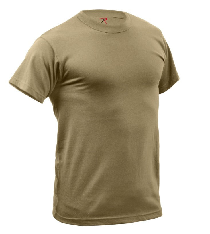 Rothco Mens Quick Dry Moisture Wicking T-Shirt - Size 2XL