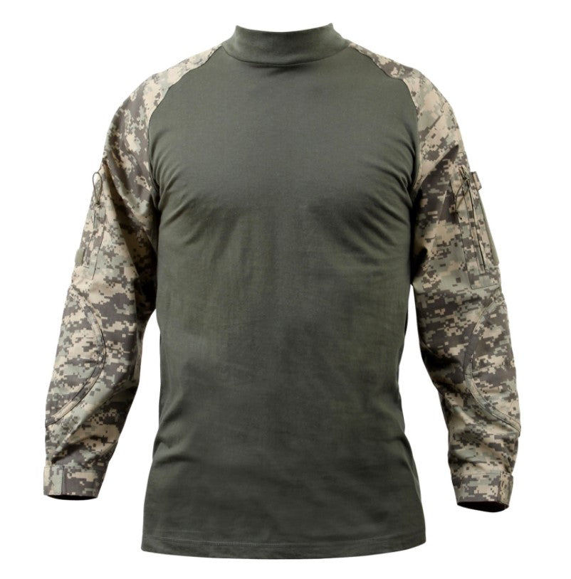 Rothco Mens Military NYCO FR Fire Retardant Combat Shirt - Size 2XL