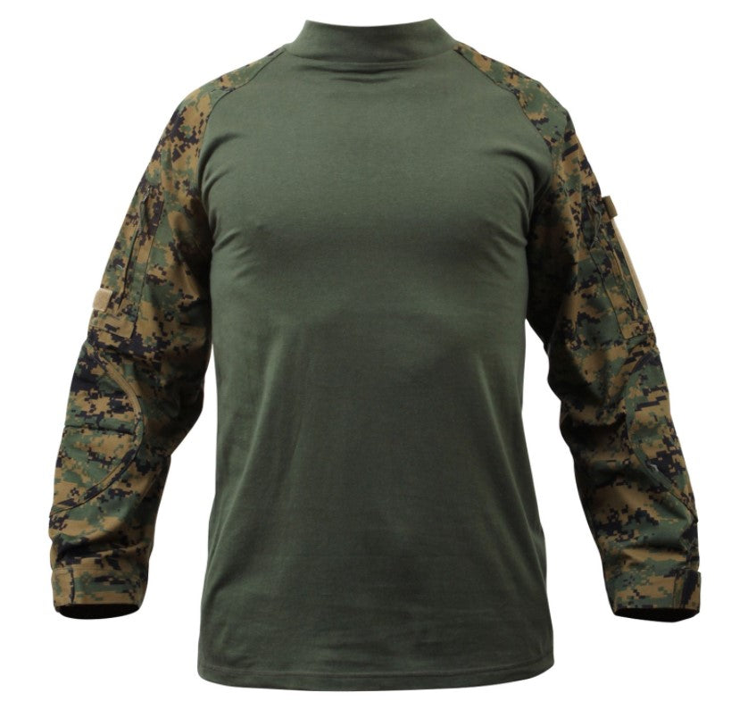 Rothco Mens Military NYCO FR Fire Retardant Combat Shirt - Size 2XL