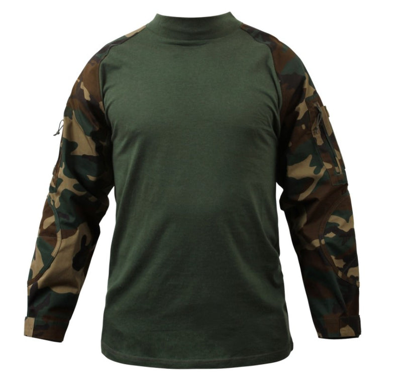 Rothco Mens Military NYCO FR Fire Retardant Combat Shirt - Size 2XL