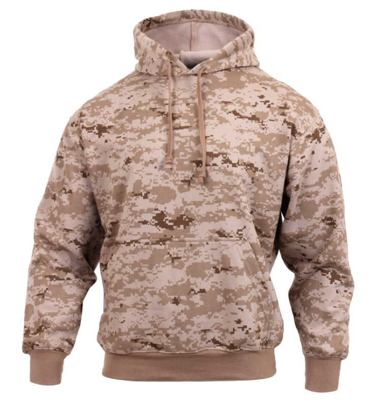 Rothco Mens Camo Pullover Hoodie - 3XL