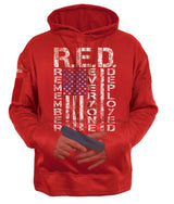 Rothco Mens Concealed Carry R.E.D. (Remember Everyone Deployed) Hoodie - 2XL