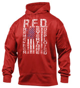 Rothco Mens Concealed Carry R.E.D. (Remember Everyone Deployed) Hoodie - 2XL