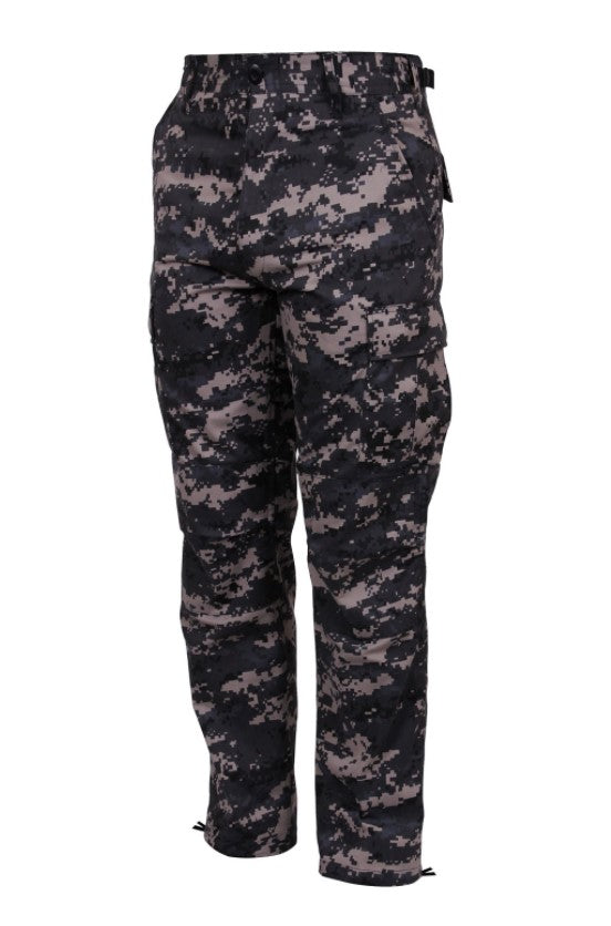 Rothco Mens Digital Camo Tactical BDU Pants - Subdued Urban Digital Camo - Size 3XL