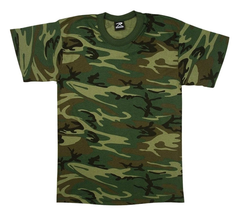 Rothco Mens Heavyweight Camo T-Shirt - Size 2XL