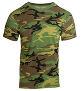 Rothco Mens Camo V-Neck T-Shirt - Size 3XL