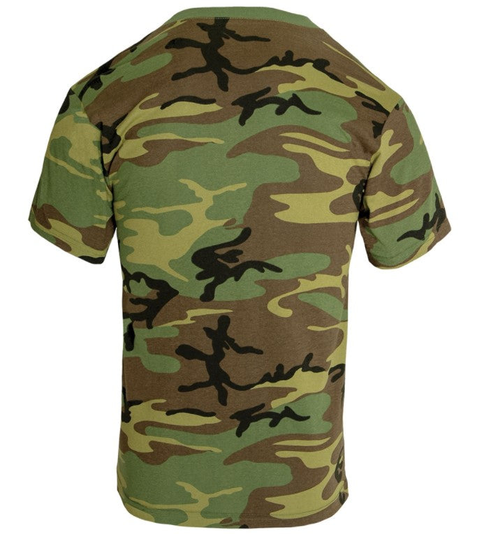 Rothco Mens Camo V-Neck T-Shirt - Size 3XL