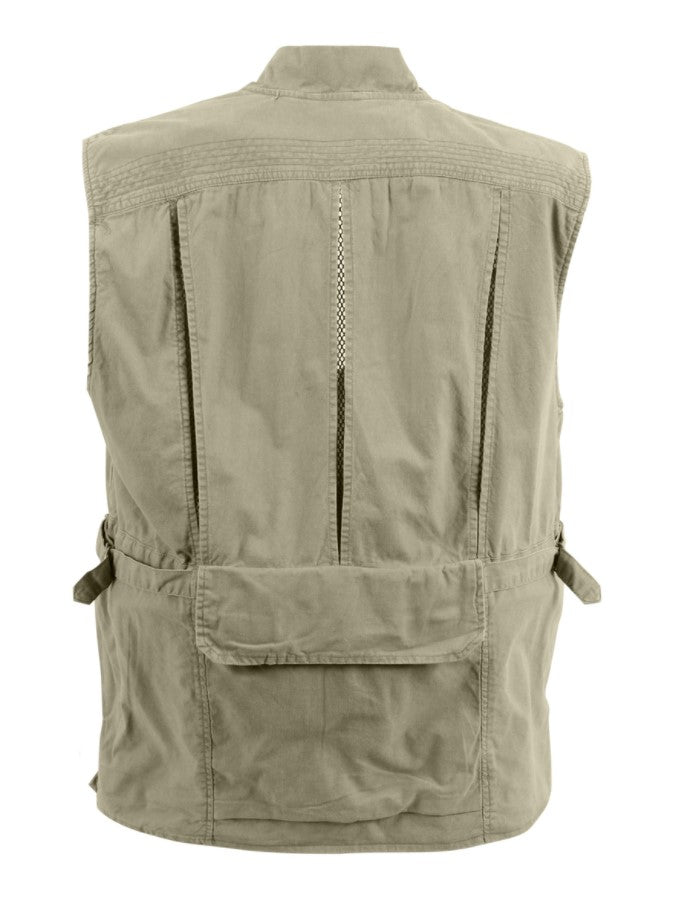 Rothco Mens Deluxe Safari Outback Vest -