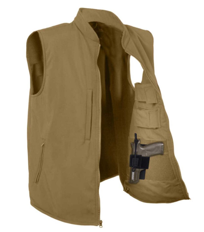 Rothco Mens Concealed Carry Soft Shell Vest - 2XL