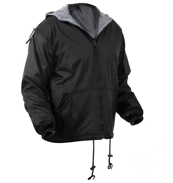 Rothco Mens Reversible Lined Jacket With Hood - Size 2XL