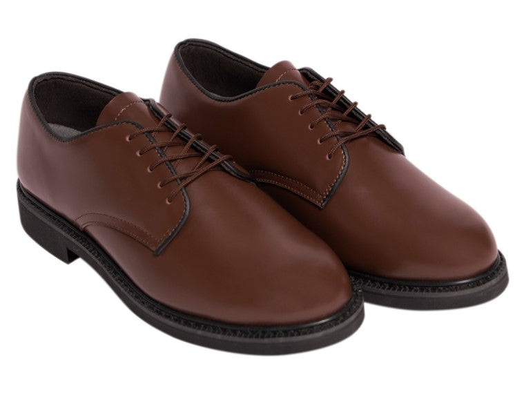 Rothco Mens Brown Uniform Oxford Shoes