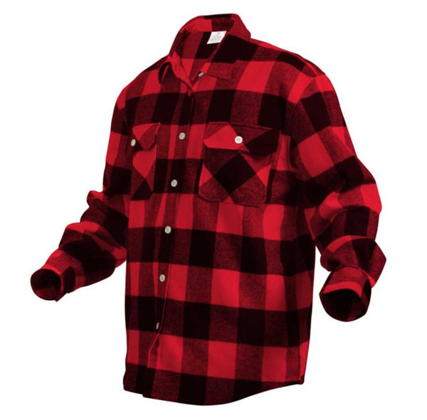 Rothco Mens Buffalo Plaid Quilted Lined Jacket