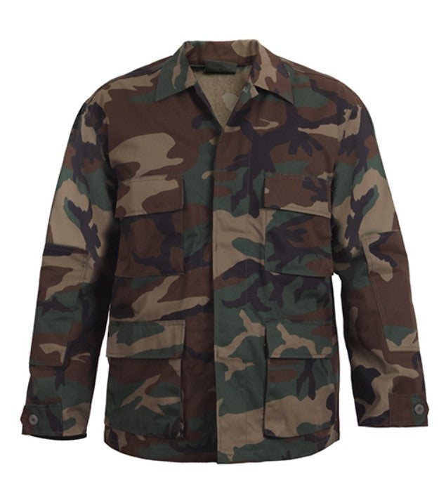 Rothco Mens Camo BDU Shirt - 3XL