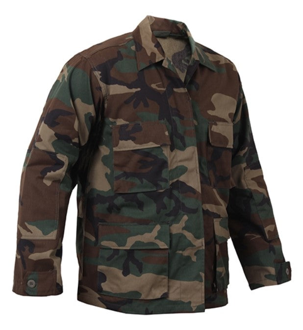 Rothco Mens Camo BDU Shirt - 3XL