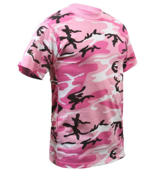 Rothco Mens Colored Camo Short Sleeve T-Shirt - 2XL