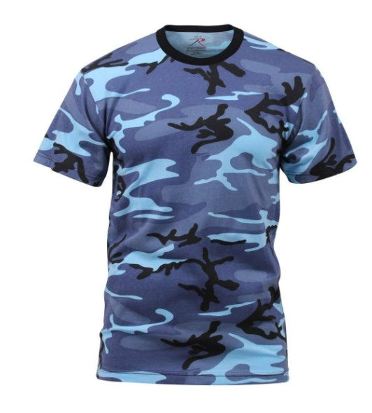 Rothco Mens Colored Camo Short Sleeve T-Shirt - 2XL