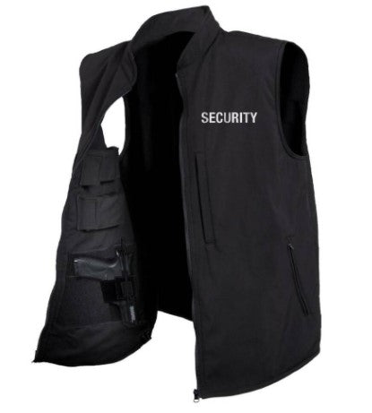 Rothco Mens Concealed Carry Soft Shell Security Vest - 3XL