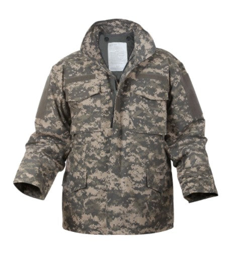 Rothco Mens Digital Camo M-65 Field Jacket - 3XL