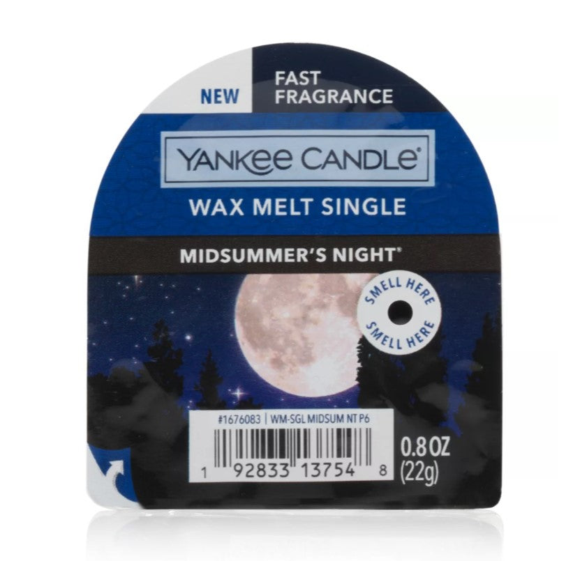 Yankee Candle Single Wax Melt - MidSummer's Night