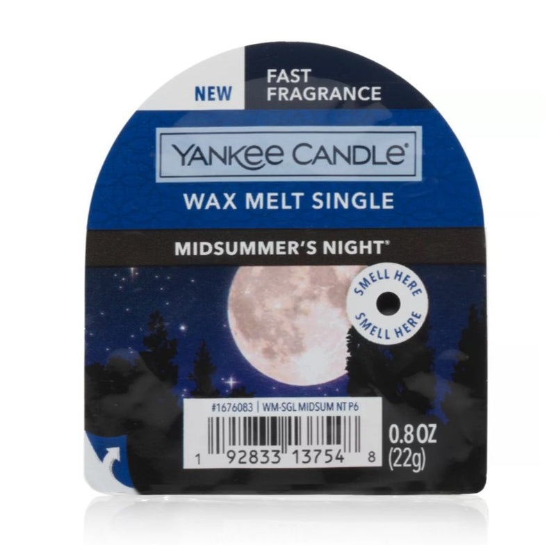 Yankee Candle Single Wax Melt - MidSummer's Night