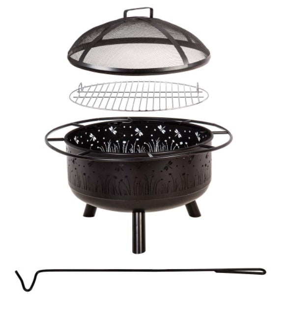 Plow & Hearth Meadows Wood Burning Fire Pit – ShopCGX