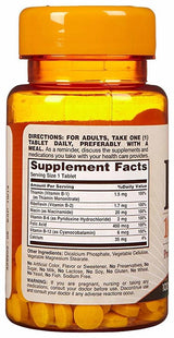 Sundown Naturals Vitamin B-Complex Recommended Daily Value Tablets - 100 count