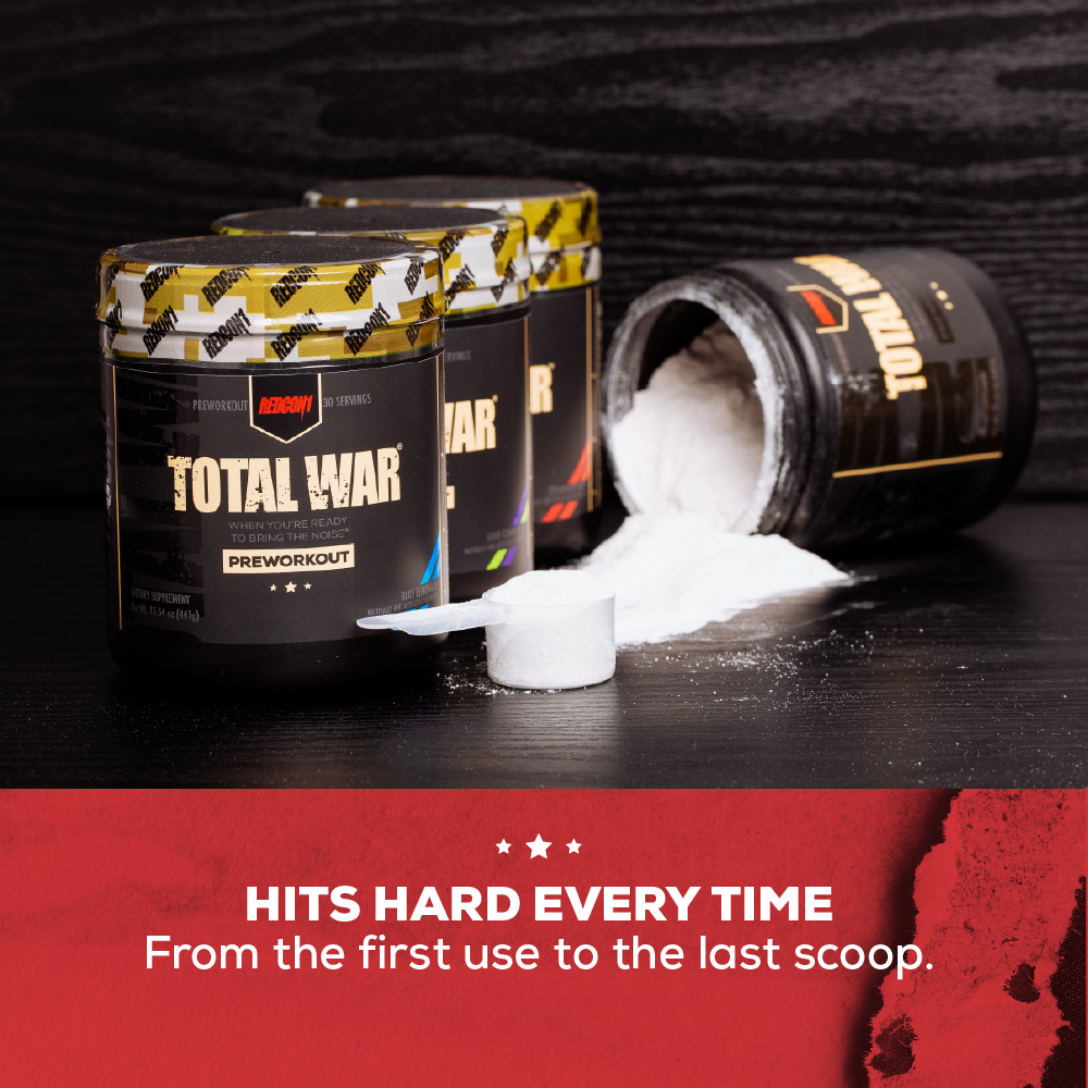 Redcon1Total War Preworkout 30 Servings - Tiger's Blood