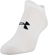 Under Armour Womens Essentials No Show Socks - 6 Pack