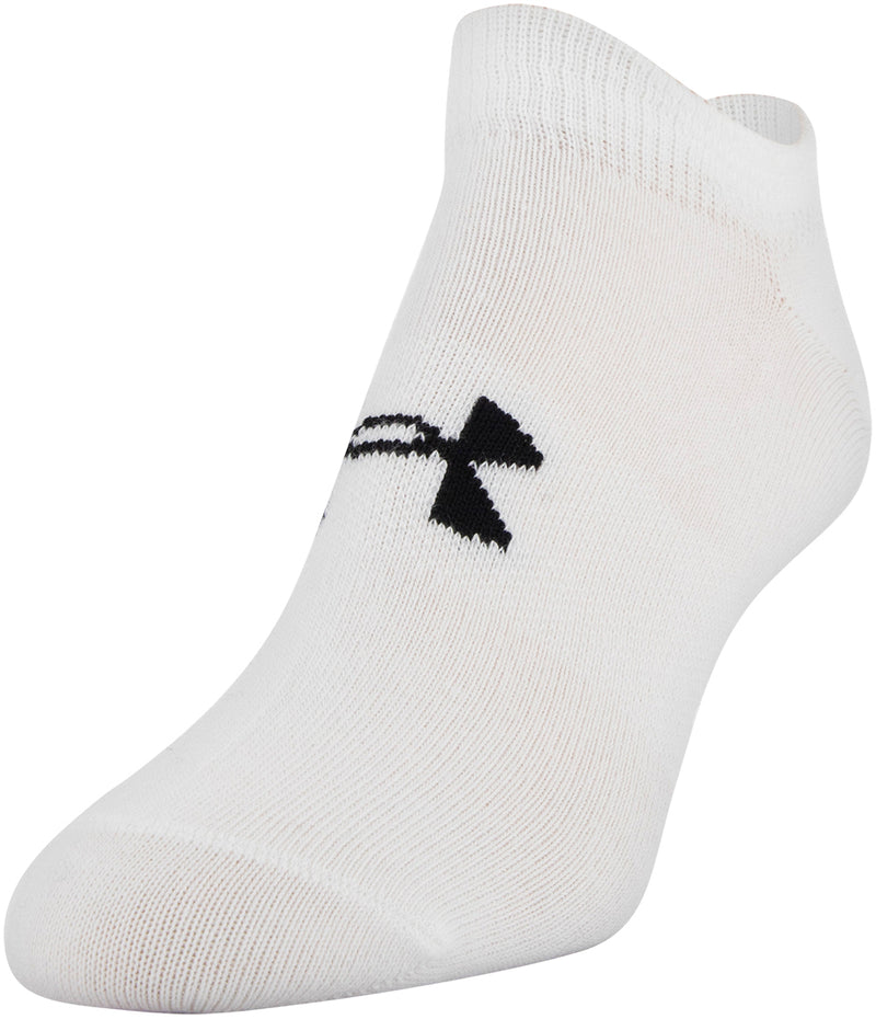 Under Armour Womens Essentials No Show Socks - 6 Pack