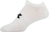Under Armour Womens Essentials No Show Socks - 6 Pack