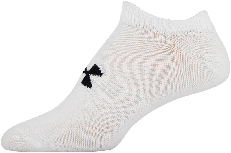 Under Armour Womens Essentials No Show Socks - 6 Pack