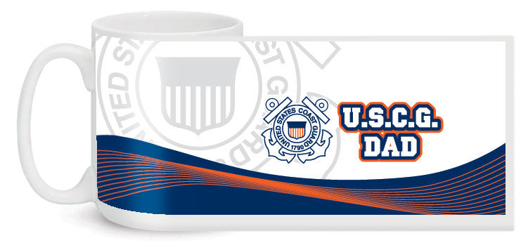 Coast Guard Mug - Dad