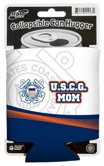 Coast Guard Collapsible Can Hugger - Mom