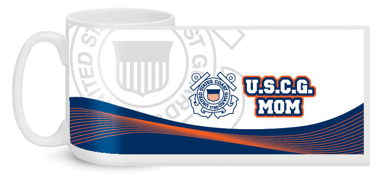 Coast Guard Mug - Mom