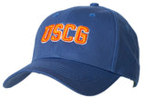 Coast Guard Adult "USCG Letters" Solid Constructed Twill Cap