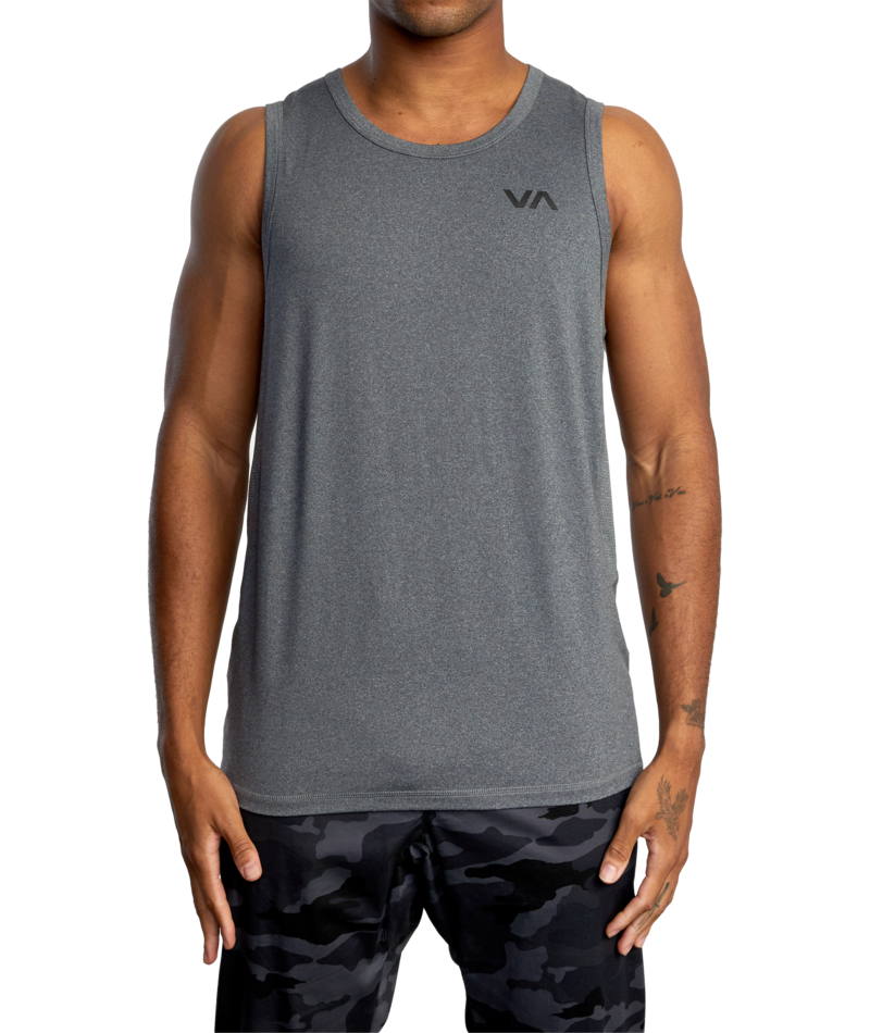 RVCA Mens Active Sport Vent Sleeveless Shirt