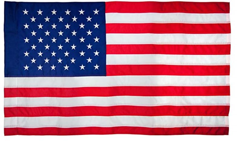 Valley Forge United States Sleeved Flag - 2.5' x 4'