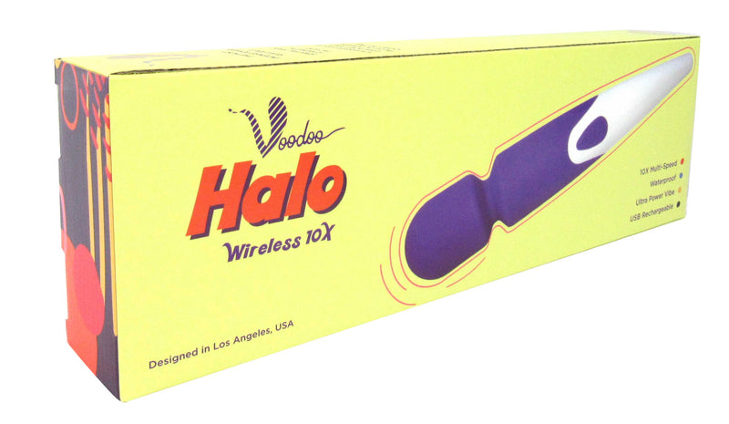 Shibari Halo 10x Wireless Waterproof Power Wand Massager
