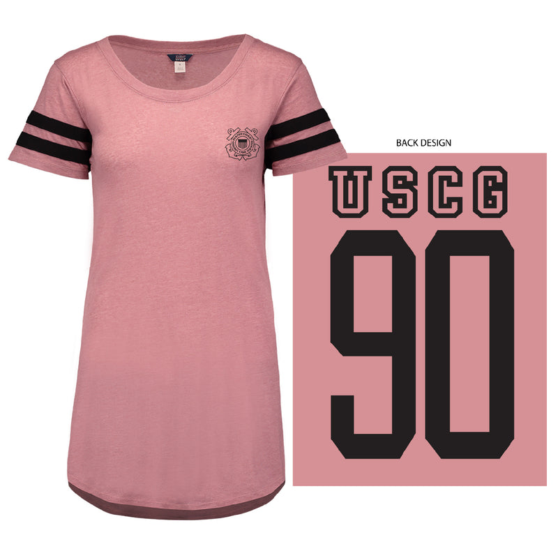 Coast Guard Womens Emblem Cassidy Short Sleeve T-Shirt